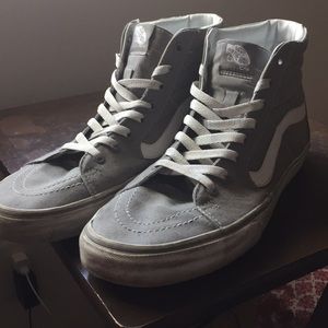 Vans canvas SK8-Hi grey